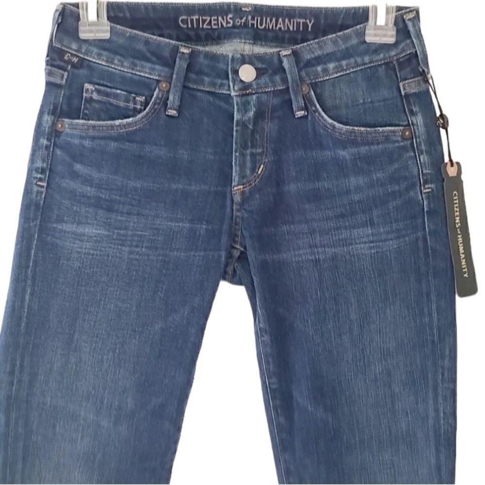 NWT CITIZENS OF HUMANITY Envy cropped low rise jeans - Picture 6 of 6
